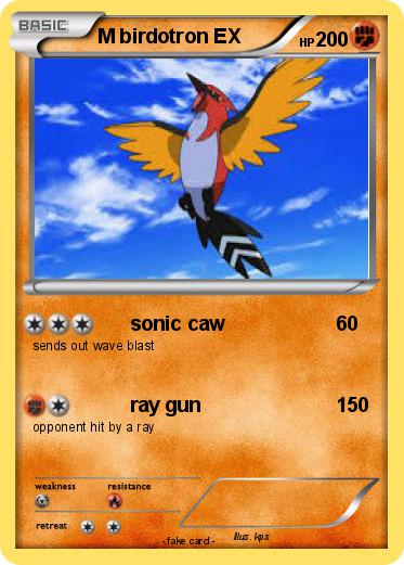 Pokemon M birdotron EX