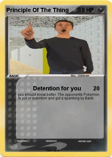 Pokemon Principle Of The Thing