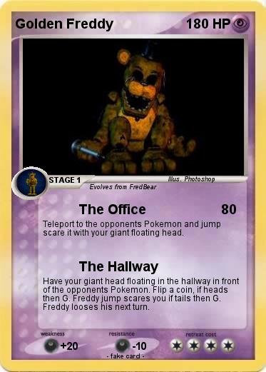 Pokemon Golden Freddy