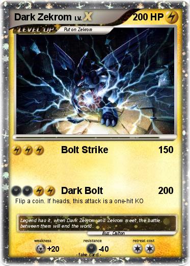 Pokemon Dark Zekrom