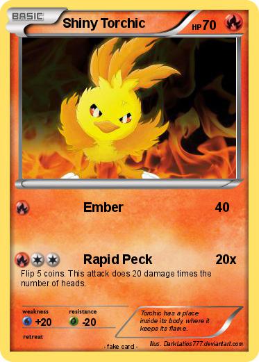 Pokemon Shiny Torchic