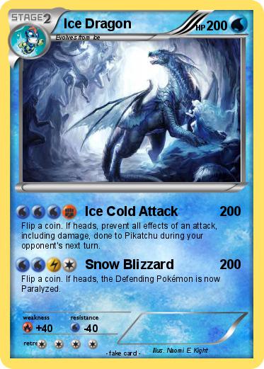 Pokemon Ice Dragon