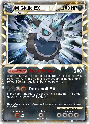 Pokemon M Glalie EX