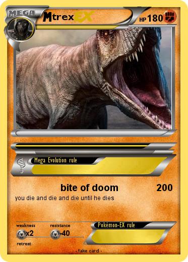 Pokemon trex