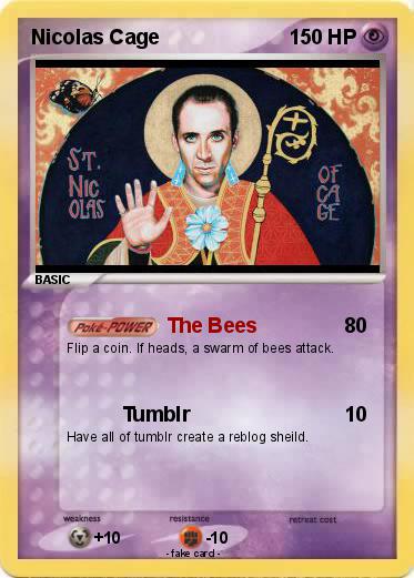 Pokemon Nicolas Cage