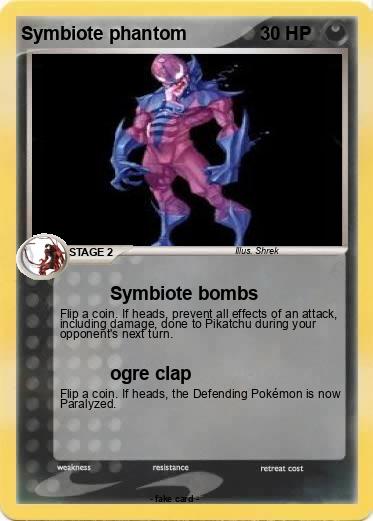Pokemon Symbiote phantom Pokemon Symbiote phantom