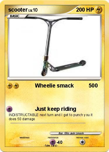 Pokemon scooter
