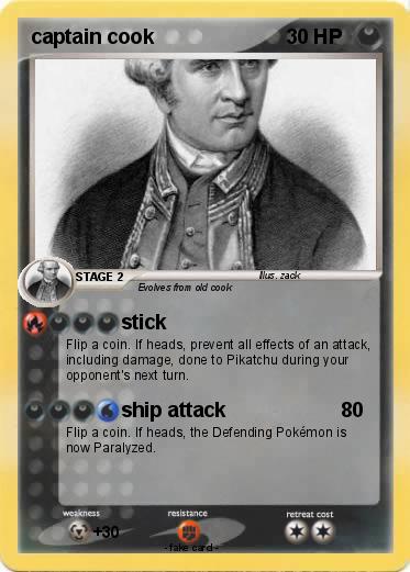Pokemon captain cook