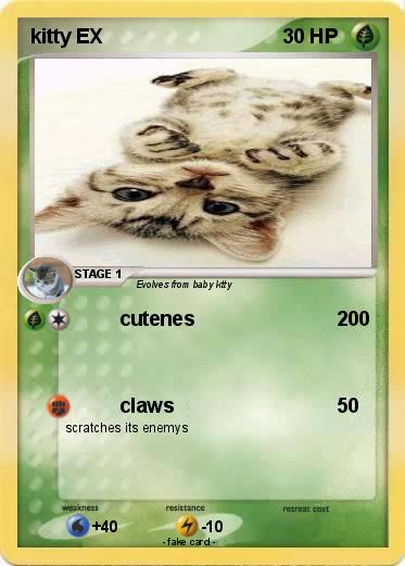 Pokemon kitty EX