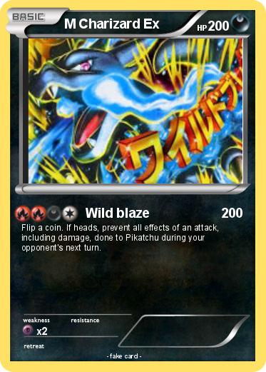 Pokemon M Charizard Ex