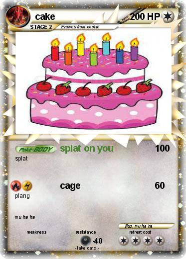 Pokemon cake