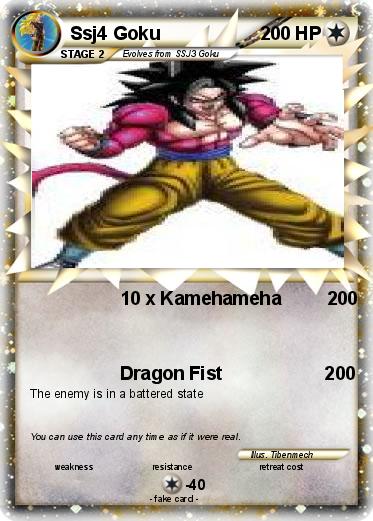 Pokemon Ssj4 Goku