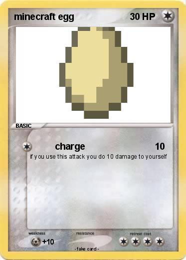 Pokemon minecraft egg