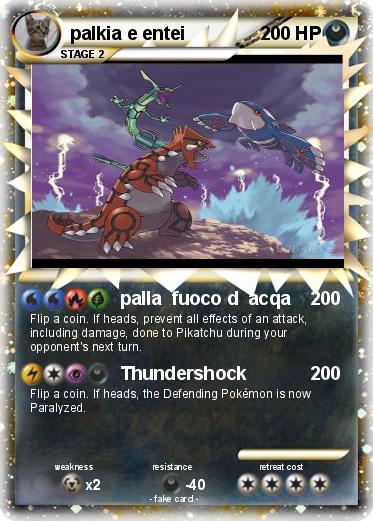 Pokemon palkia e entei