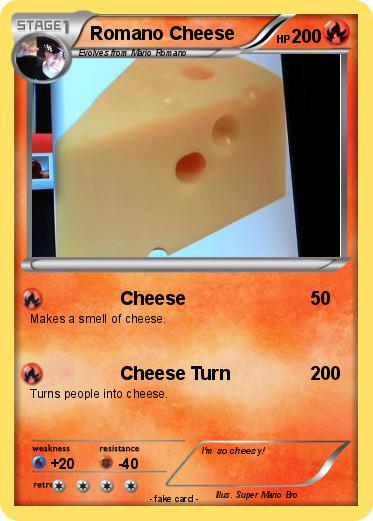 Pokemon Romano Cheese