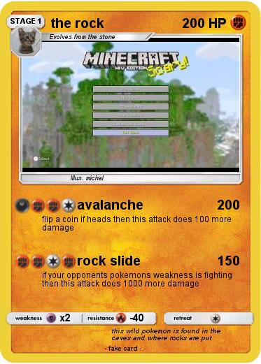 Pokemon the rock