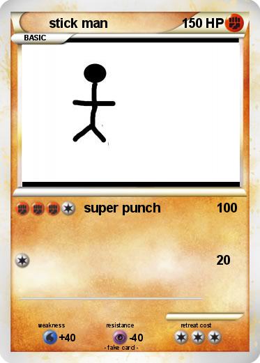 Pokemon stick man