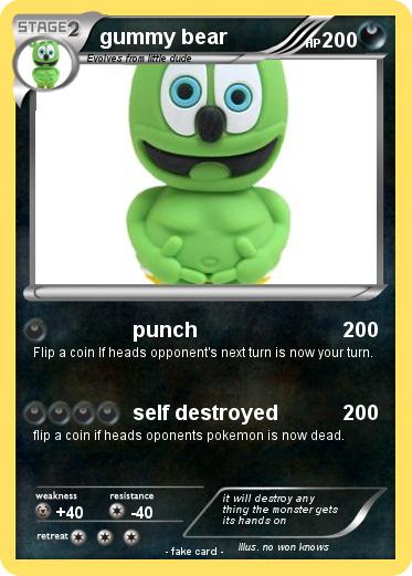 Pokemon gummy bear