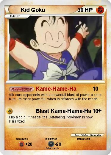 Pokemon Kid Goku