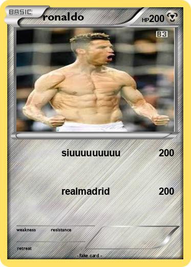 Pokemon ronaldo