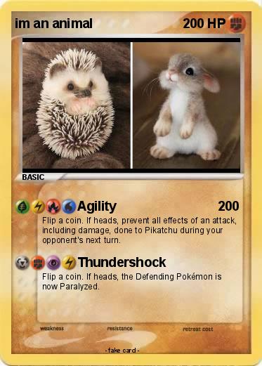 Pokemon im an animal