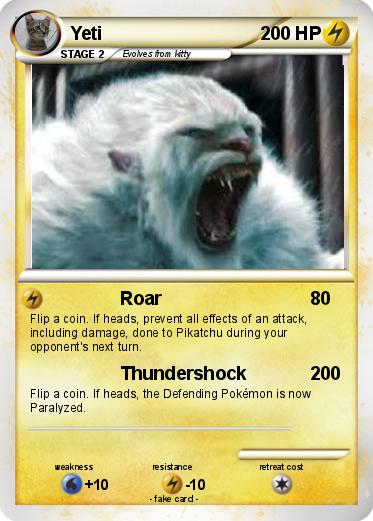 Pokemon Yeti