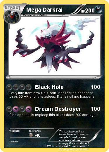 Pokemon Mega Darkrai