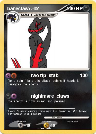 Pokemon baneclaw