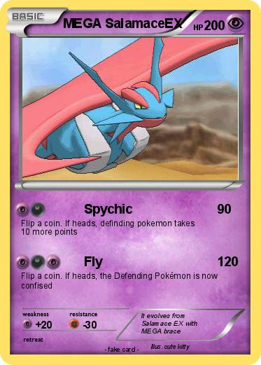 Pokemon MEGA SalamaceEX