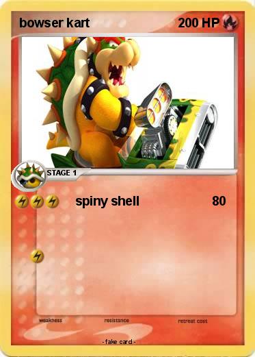 Pokemon bowser kart