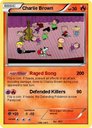 Pokemon Charlie Brown