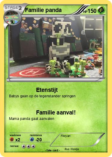 Pokemon Familie panda