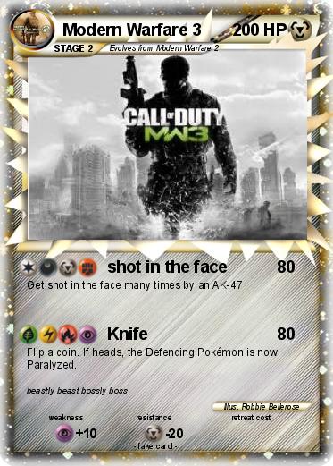 Pokemon Modern Warfare 3
