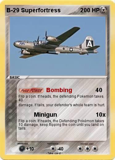 Pokemon B-29 Superfortress