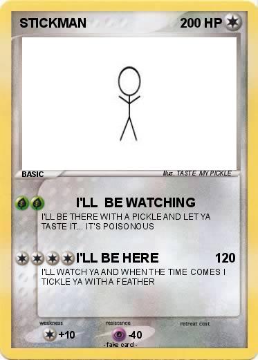 Pokemon STICKMAN