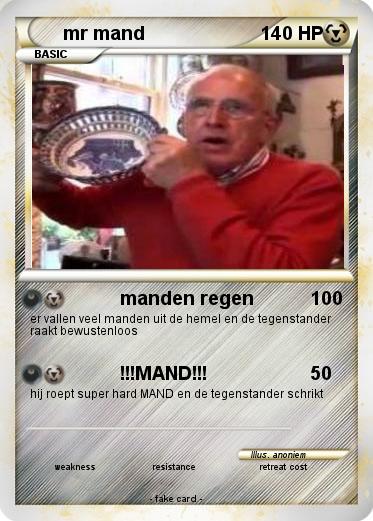 Pokemon mr mand