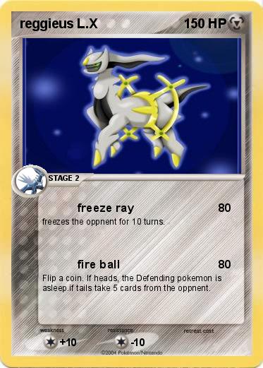 Pokemon reggieus L.X