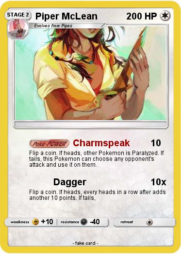 Pokemon Piper McLean