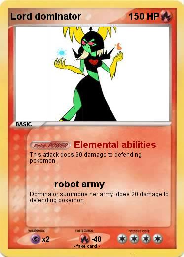 Pokemon Lord dominator