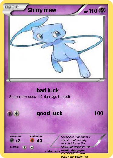 Pokemon Shiny mew