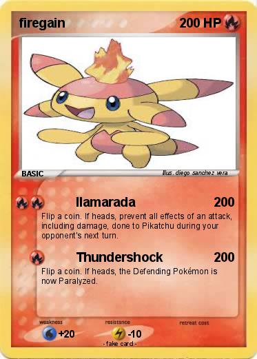 Pokemon firegain