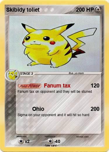Pokemon Skibidy toliet