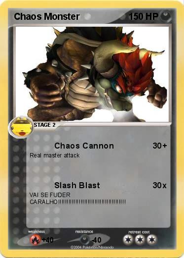 Pokemon Chaos Monster