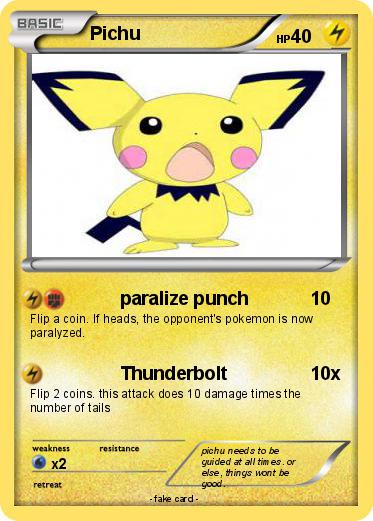 Pokemon Pichu