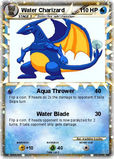 Pokemon Water Charizard