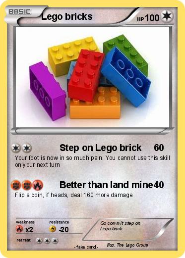 Pokemon Lego bricks