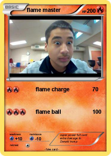 Pokemon flame master