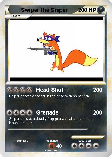Pokemon Swiper the Sniper