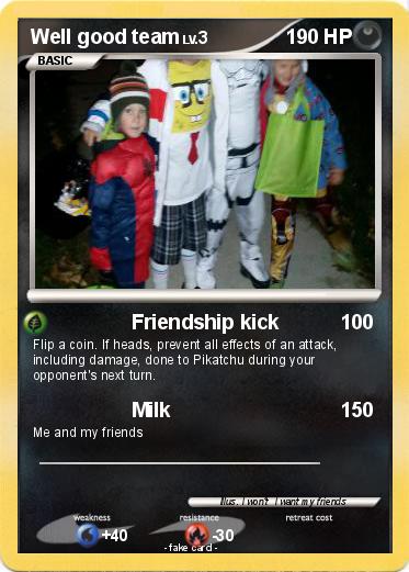 Pokemon Well good team