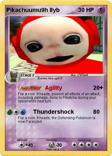 Pokemon Pikachuumu9h 8yb